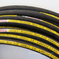 5/8 inch Steel Wire Reinforced Hydraulic Rubber Pipe Hose SAE 100 R12 R13